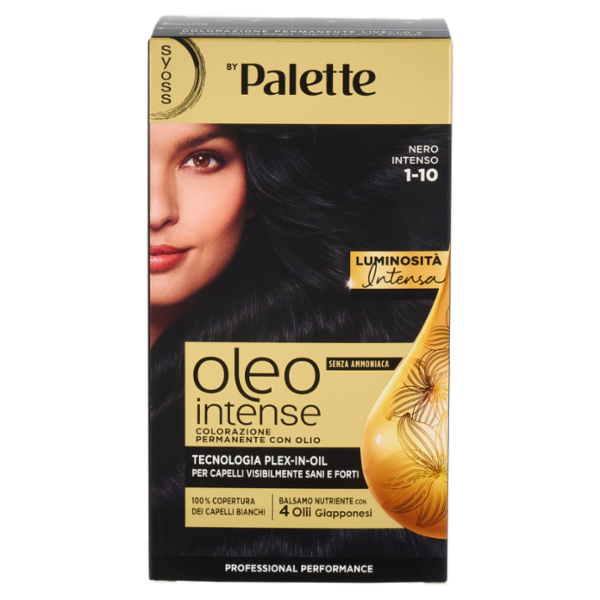 Syoss By Palette oleo intense Nero Intenso 1-10