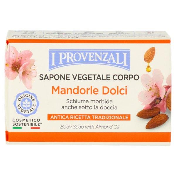 I Provenzali Sapone Vegetale Corpo Mandorle Dolci 250 g