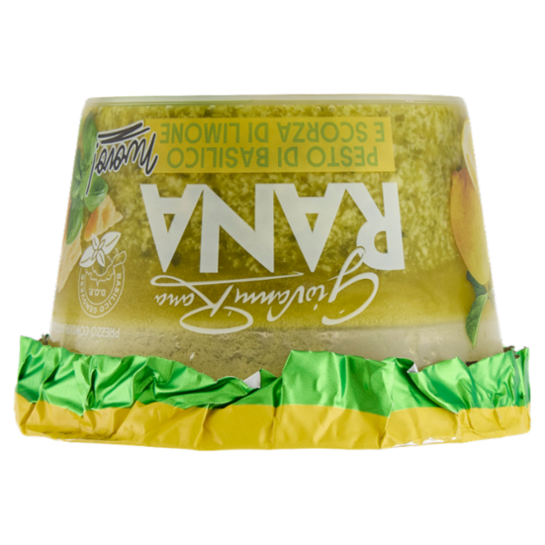 Giovanni Rana Pesto di Basilico e Scorza di Limone Pesto Fresco 130 g