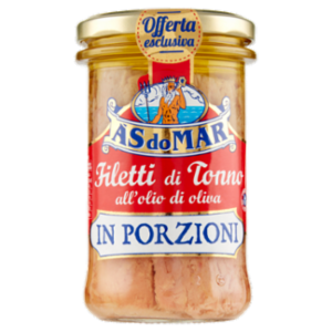 Asdomar Filetti Di Tonno All'olio Di Oliva In Porzioni 250 g