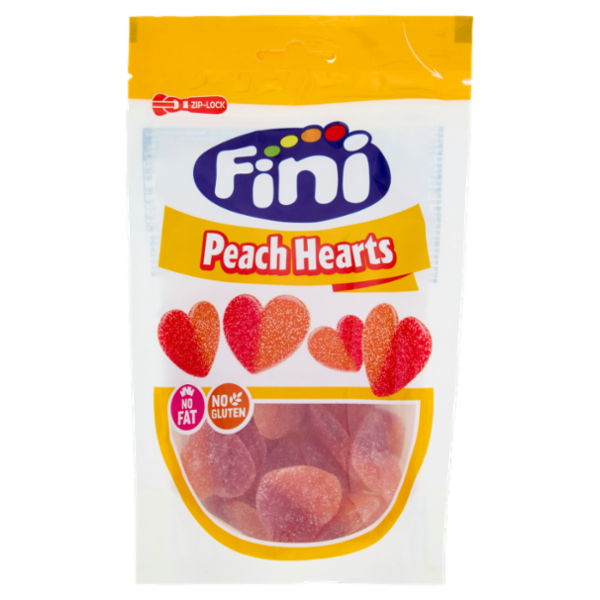 Fini Peach Hearths 150 g