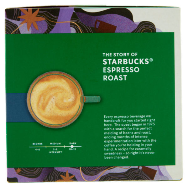 STARBUCKS Espresso Roast by Nescafé Dolce Gusto Caffè 12 Capsule 66 g
