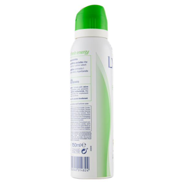 Lycia fresh energy aloe & bergamotto deo spray 150 ml