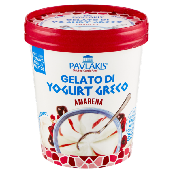 Pavlakis Gelato di Yogurt Greco Amarena 320 g