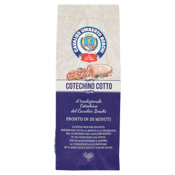 Cavalier Umberto Boschi Cotechino Cotto 550 g