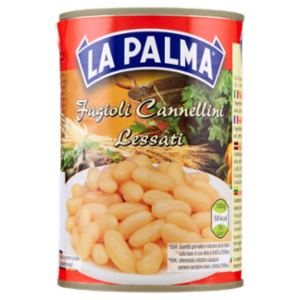 La Palma Fagioli Cannellini Lessati 400 g