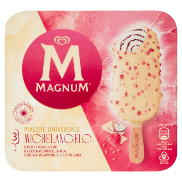 Magnum Michelangelo 3 x 73 g