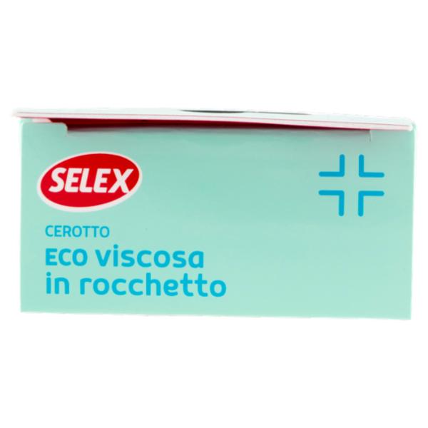 Selex Cerotto in Eco Viscosa Bianco in Rocchetto 2,5 x 500 cm
