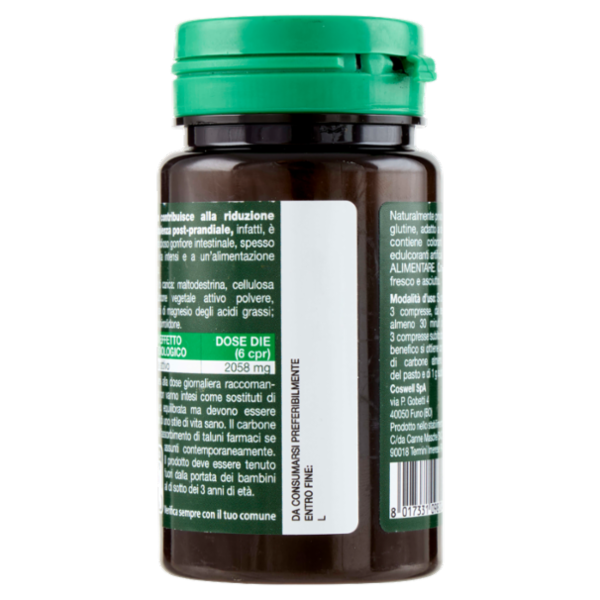 L'Angelica Advance Carbone Vegetale Compresse 75 x 850 mg