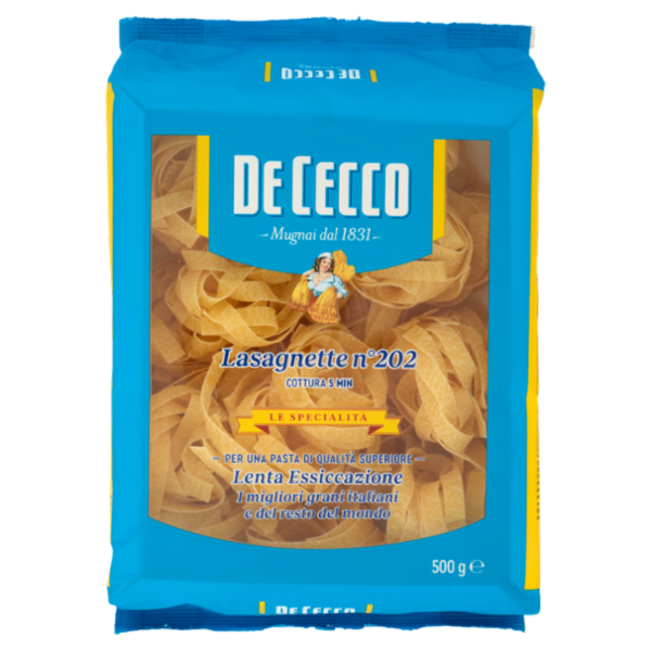 De Cecco Le Specialità Lasagnette n°202 500 g