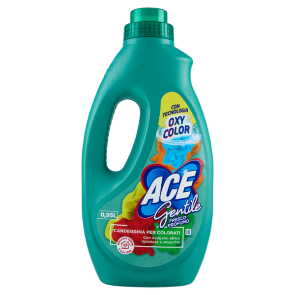 Ace Gentile Fresco Profumo Candeggina per Colorati 0,95 L