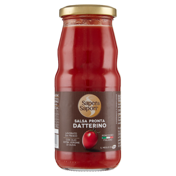 Selex Saper di Sapori Salsa Pronta di Pomodoro Datterino 350 g
