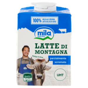 Mila Latte Di Montagna Parzialmente Scremato UHT 500 Ml