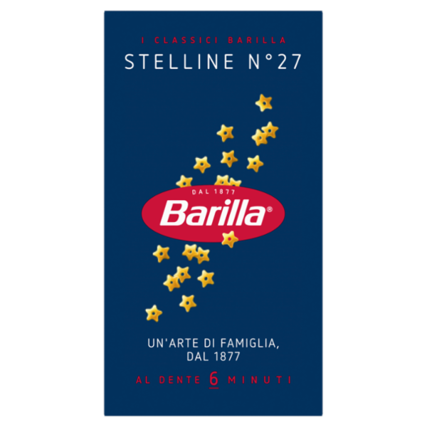 Barilla Pasta Stelline n.27 500g