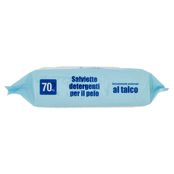 Vitakraft Salviette detergenti per il pelo al talco cm. 15X20 70 pz