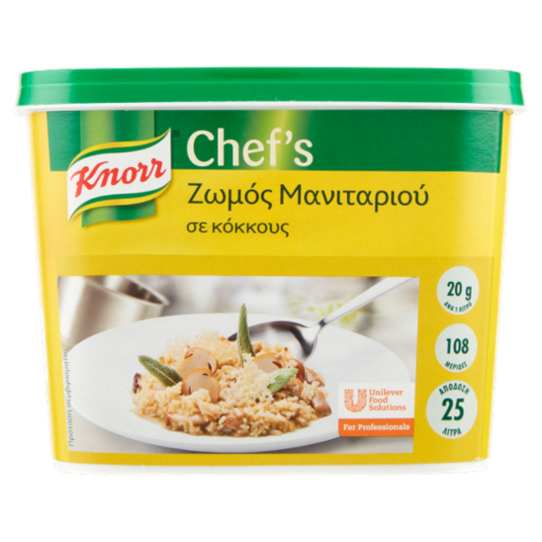 Knorr Chef's Brodo ai Funghi Porcini Granulare 500 g