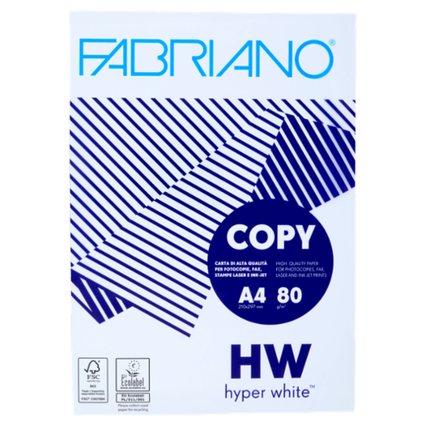 Fabriano Copy HW hyper white A4 80 g/m²