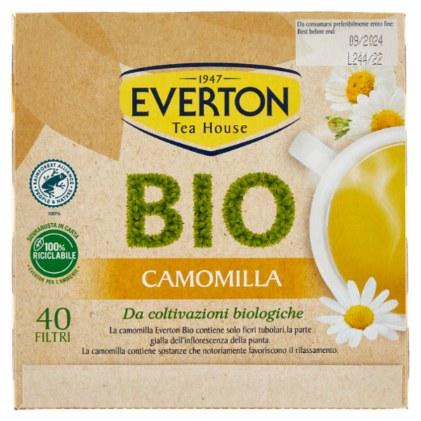 Everton Bio Camomilla 40 x 1 g