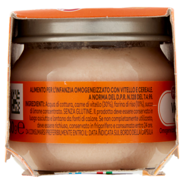 Plasmon Omogeneizzato Vitello con cereale 2 x 80 g