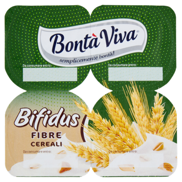 Bontà Viva Bifidus Fibre Cereali 4 x 125 g