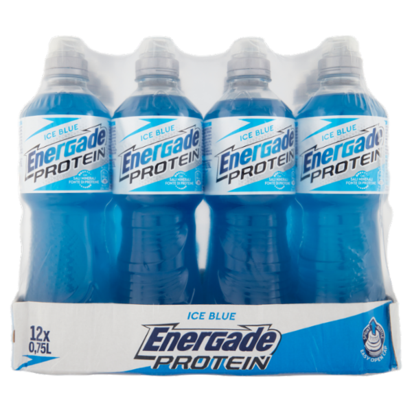 Energade Protein Ice Blue P&P 12 x 0,75 L