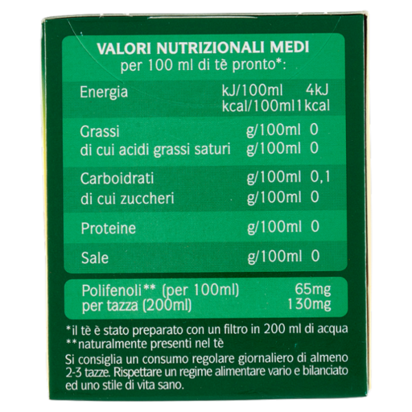 Sir Winston Tea Tè Verde Curcuma e Miele 20 x 1,75 g