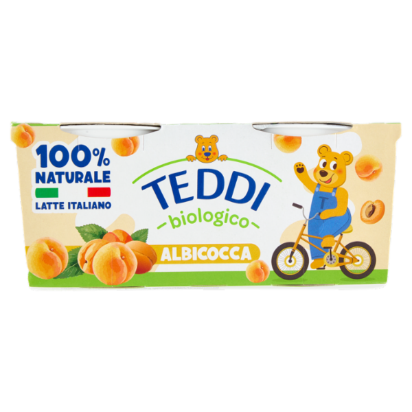 Teddi biologico Albicocca 2 x 115 g