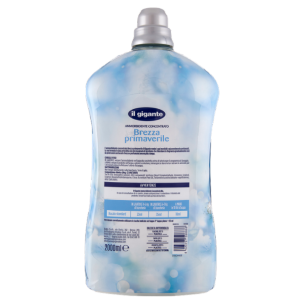 IL GIGANTE Ammorbidente Concentrato Brezza primaverile 2000 ml