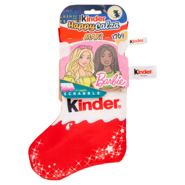 Kinder Happy Calza Maxi Barbie 7 pezzi 176 g
