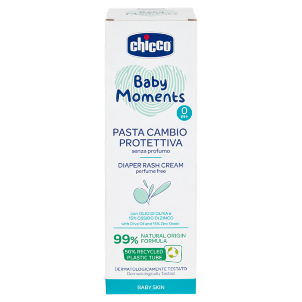 chicco Baby Moments Pasta Cambio Protettiva senza profumo 0m+ 100 mL