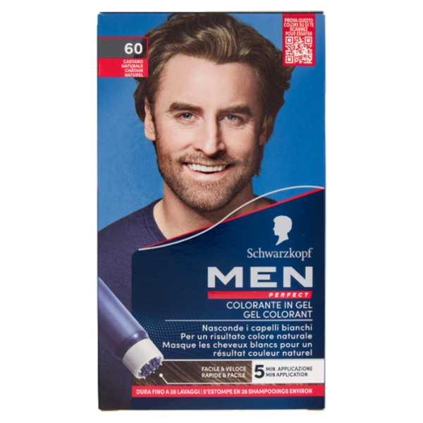 Men Perfect 60 Castano Naturale