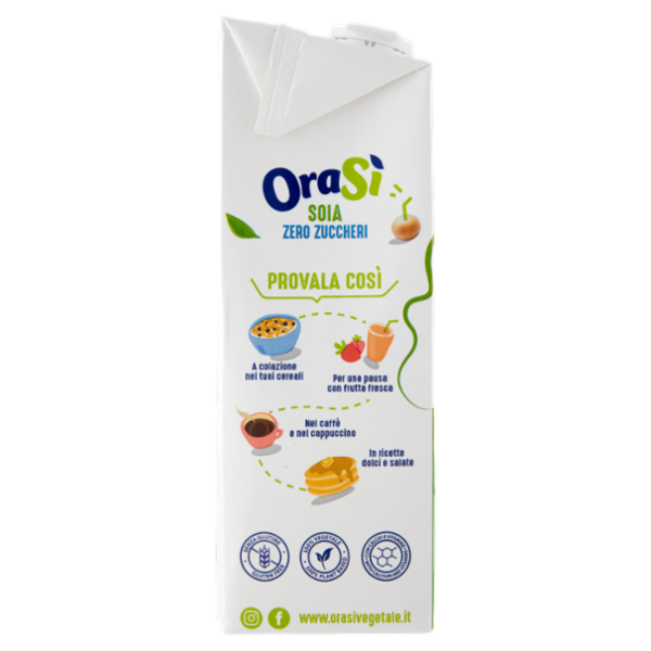 OraSì Soia Zero Zuccheri 1 L