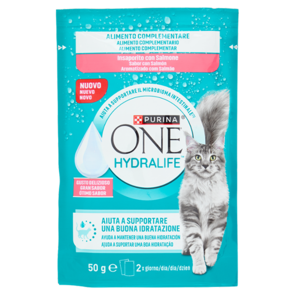 PURINA ONE Hydralife con Salmone 50g