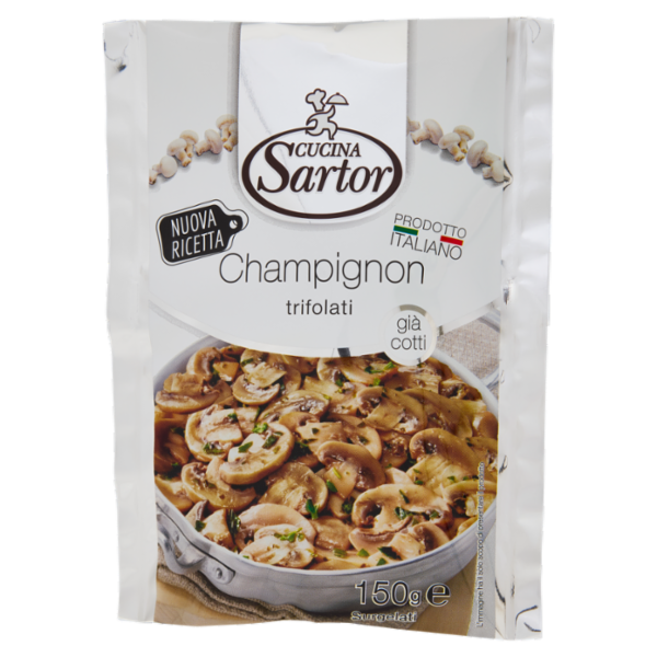 Cucina Sartor Champignons trifolati Surgelati 150 g