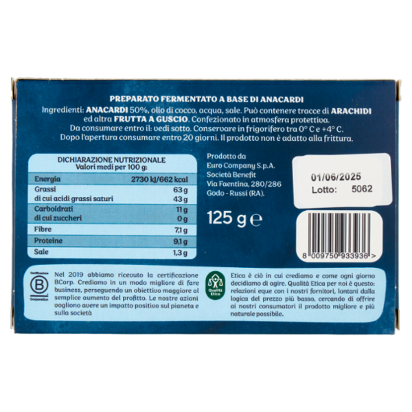 Butì l'Alternativa Vegetale al Burro 125 g