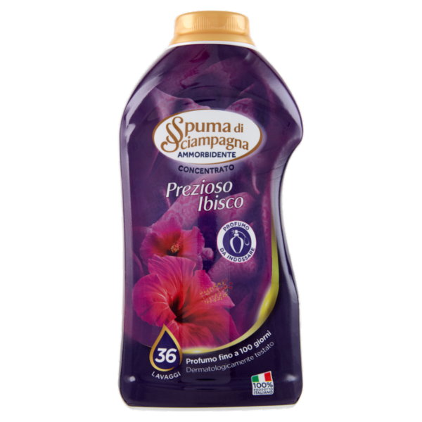 Spuma di Sciampagna Ammorbidente Concentrato Prezioso Ibisco 720 ml