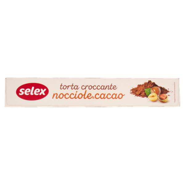 Selex Torta Croccante con Nocciole e Cacao 500 g