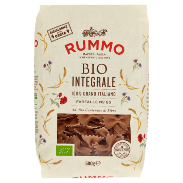 Rummo Bio Integrale Farfalle N° 85 500 g