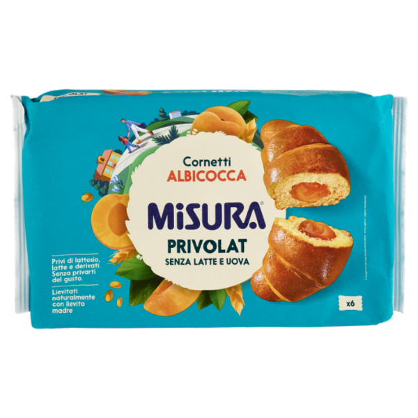 Misura Privolat 6 Cornetti Albicocca 298 g