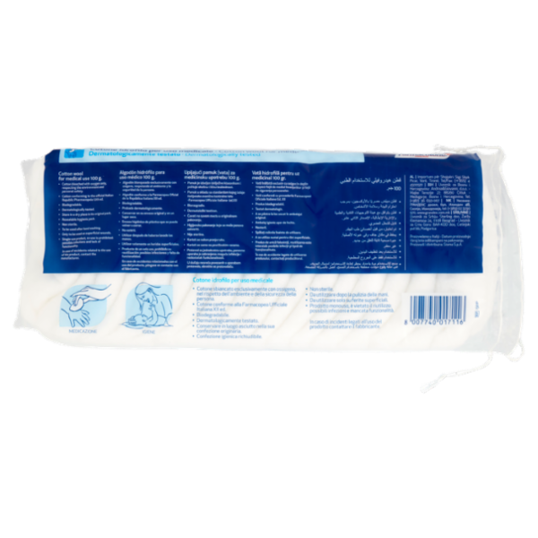 Farmacotone Cotone Idrofilo per uso medicale 100 g