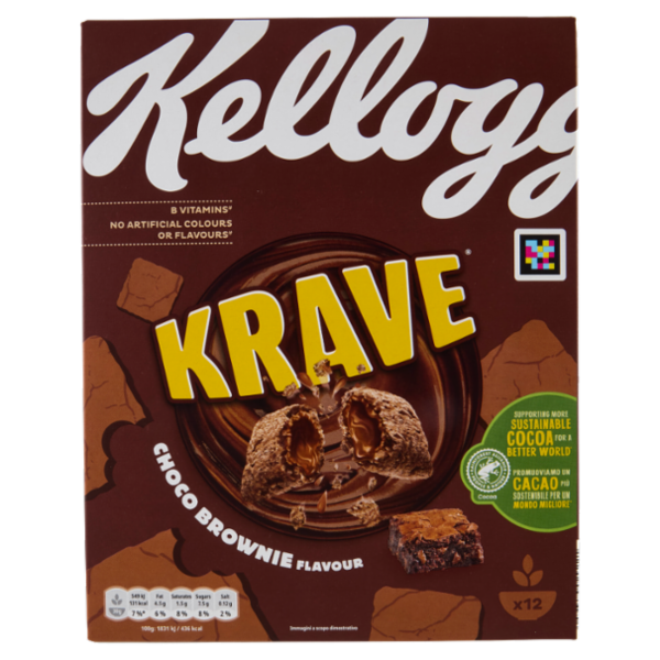 Kellogg's Krave Choco Brownie Flavour 375 g