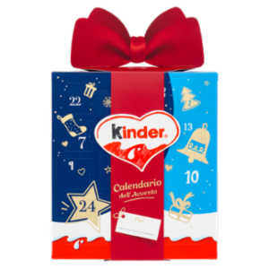 Kinder Calendario Dell'Avvento Pacco Regalo 24 Pezzi 214 g