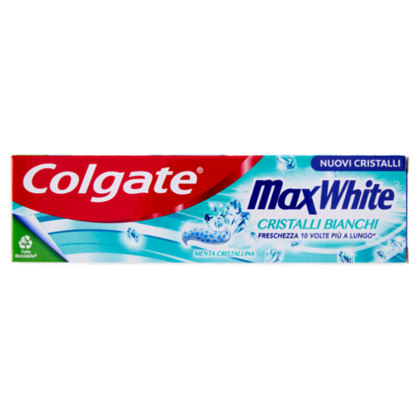 Colgate dentifricio sbiancante Max White Cristalli Bianchi 75 ml