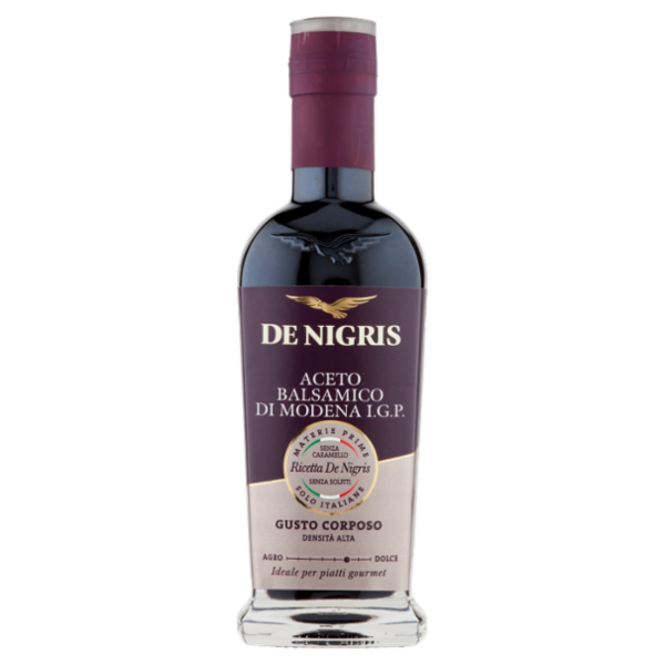 De Nigris Aceto Balsamico di Modena I.G.P. Gusto Corposo 250 ml