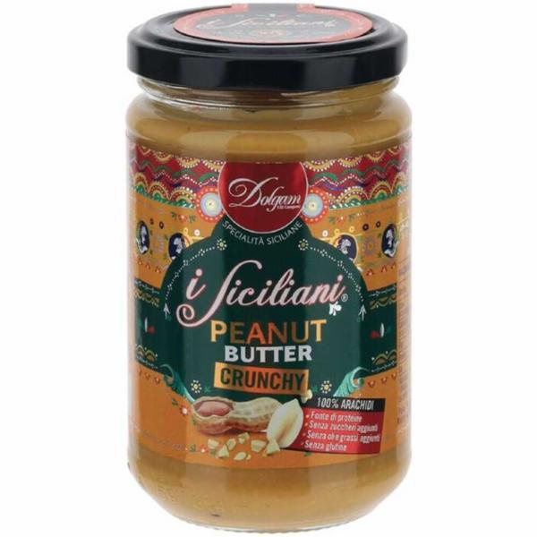 I Siciliani Burro D'Arachidi 100% Crunchy 300g