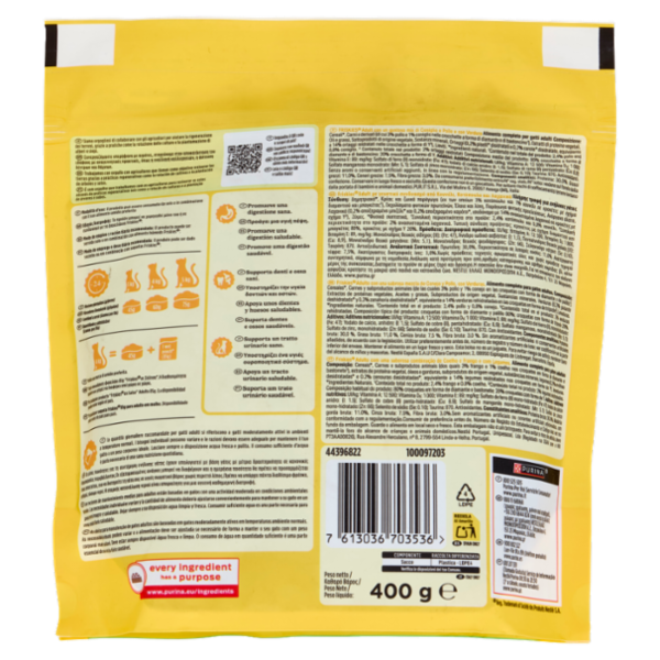 PURINA FRISKIES Adult Coniglio e Pollo e con Verdure 400g