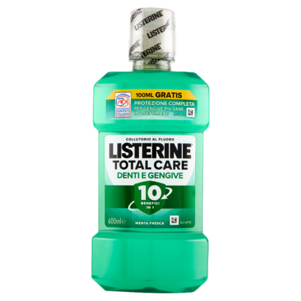 Listerine Total Care Denti e Gengive 600 ml