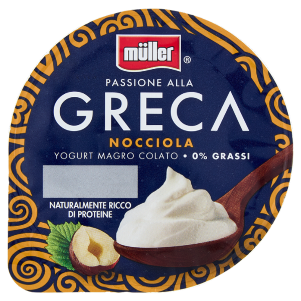 müller Passione alla Greca Nocciola Yogurt Magro Colato 150 g