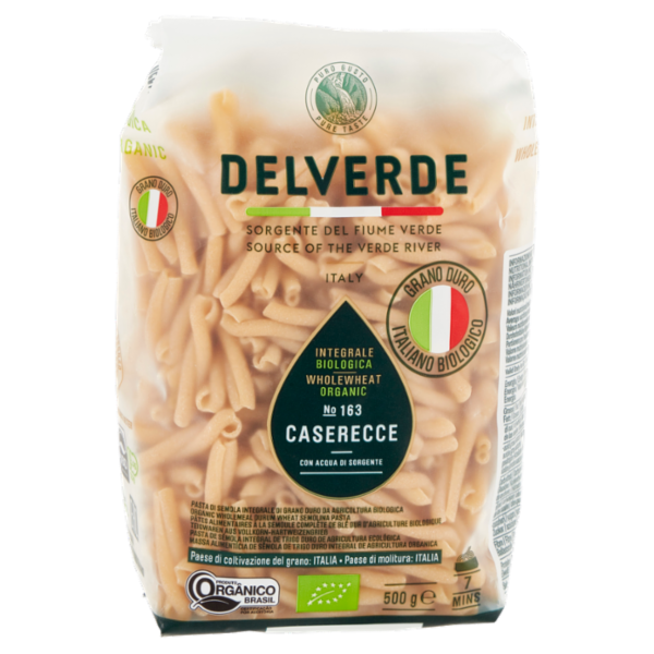 Delverde Integrale Biologica No 163 Caserecce 500 g