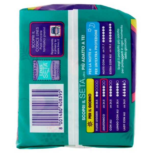 Lines Seta ultra anatomico 16 pz